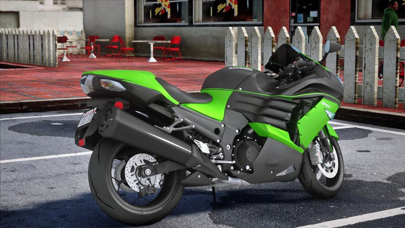 GTA San Andreas 2018 Kawasaki ZX-14R Mod - GTAinside.com